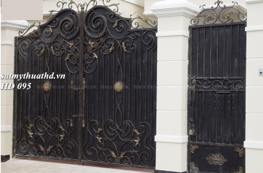 Cửa Cổng Hàng Rào Sắt Mỹ Thuật Tại Quận 3 TP Hồ Chí Minh