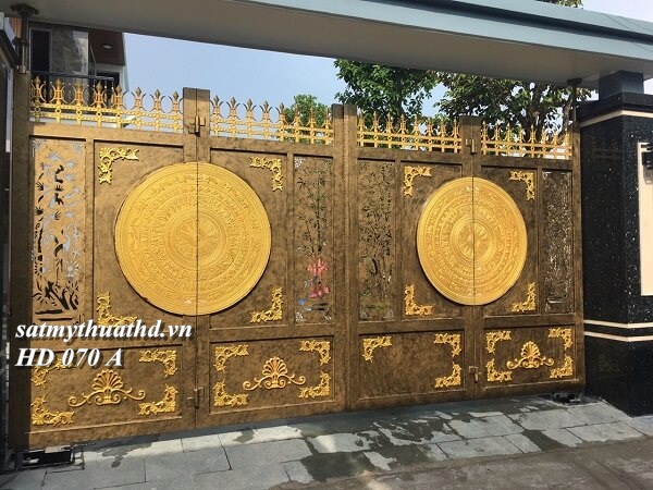 Cửa Cổng  Mỹ Thuật HD 070 A