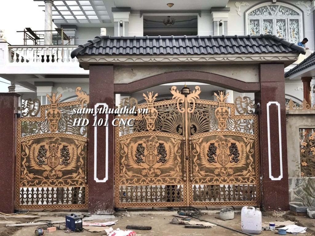 Cửa Cổng Mỹ Thuật HD 101 CNC