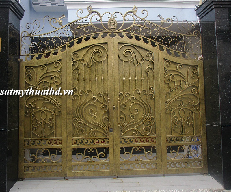 Cửa Cổng Mỹ Thuật HD 025A