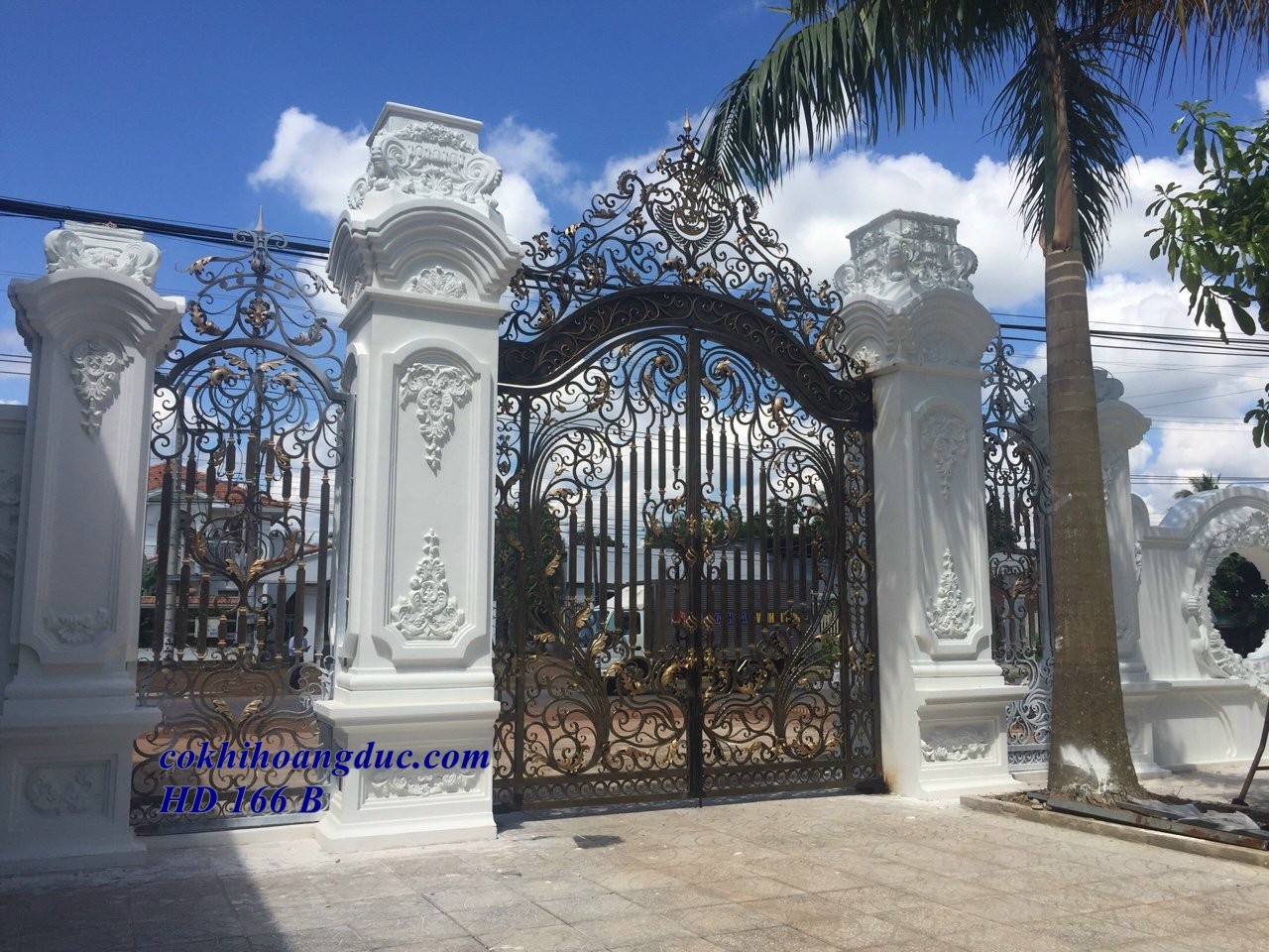 Hạng Mục Cửa Cổng Sắt Mỹ Thuật Tại Bình Dương