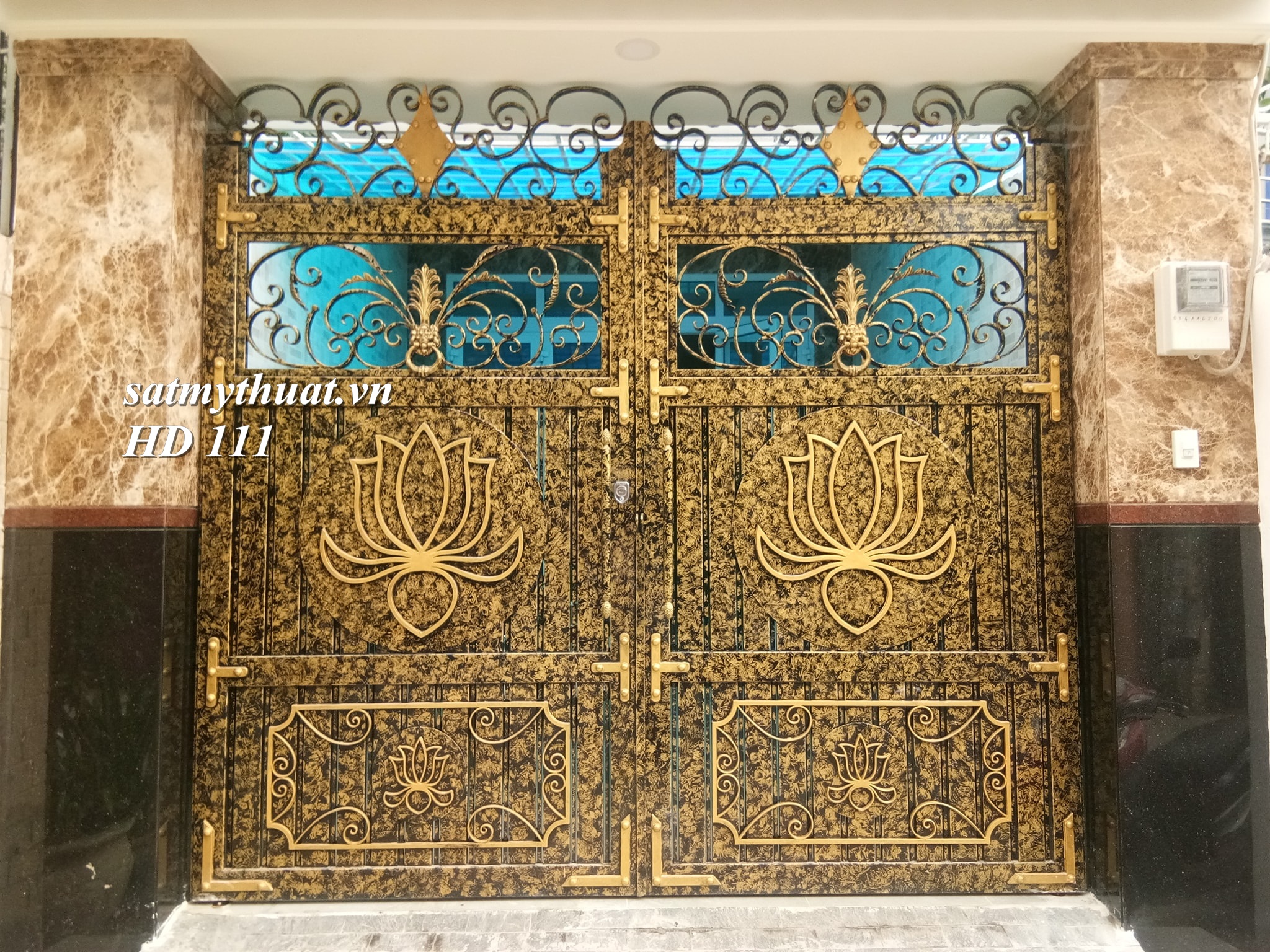 Cửa Cổng Mỹ Thuật HD 111