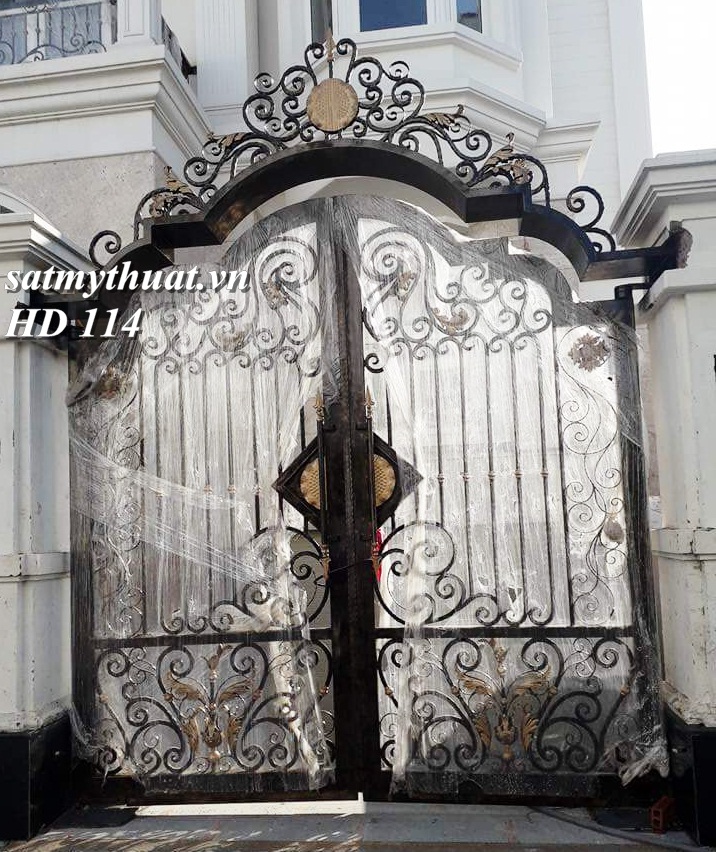 Cửa Cổng Mỹ Thuật HD 114