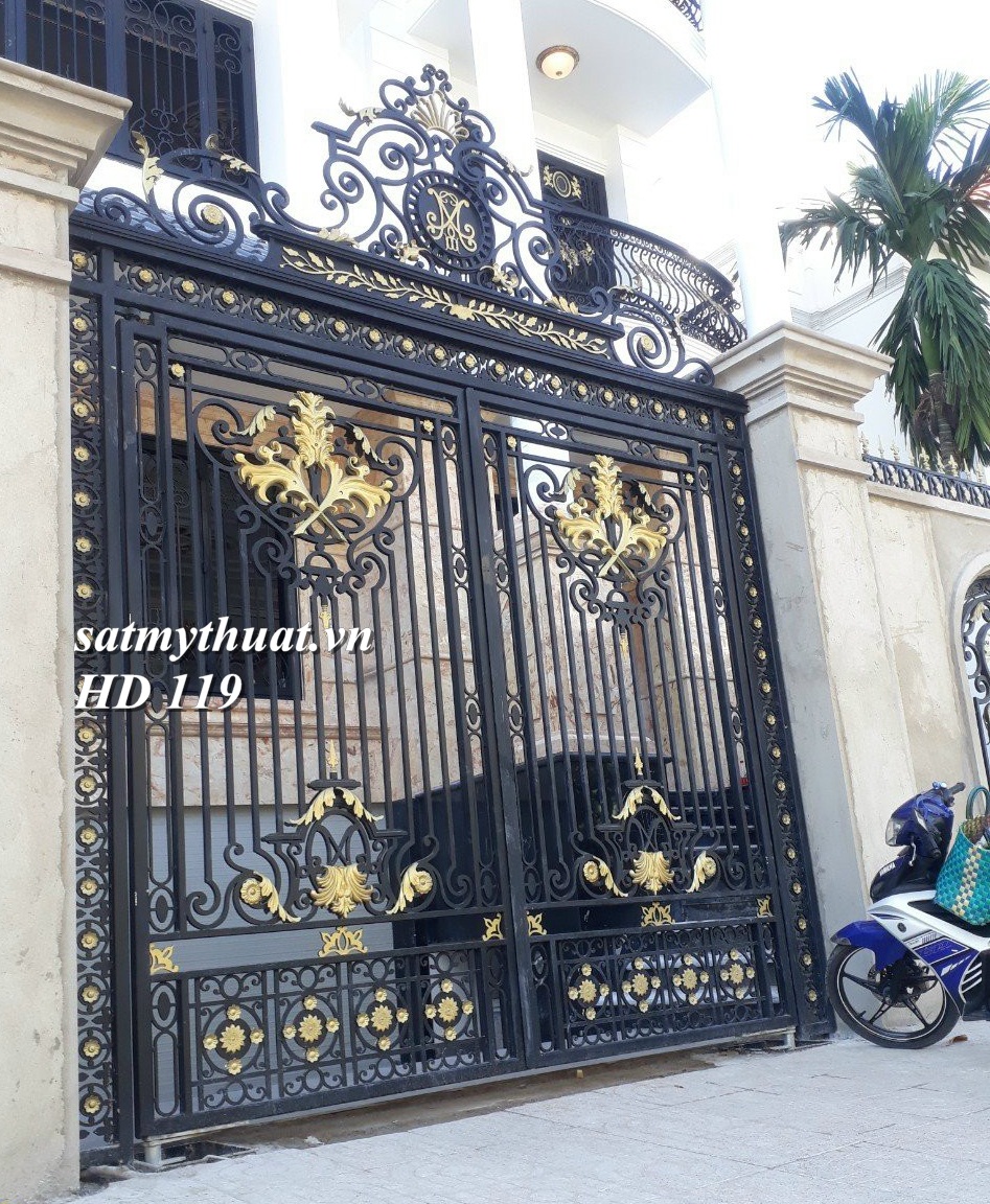 Cửa Cổng Mỹ Thuật HD 119