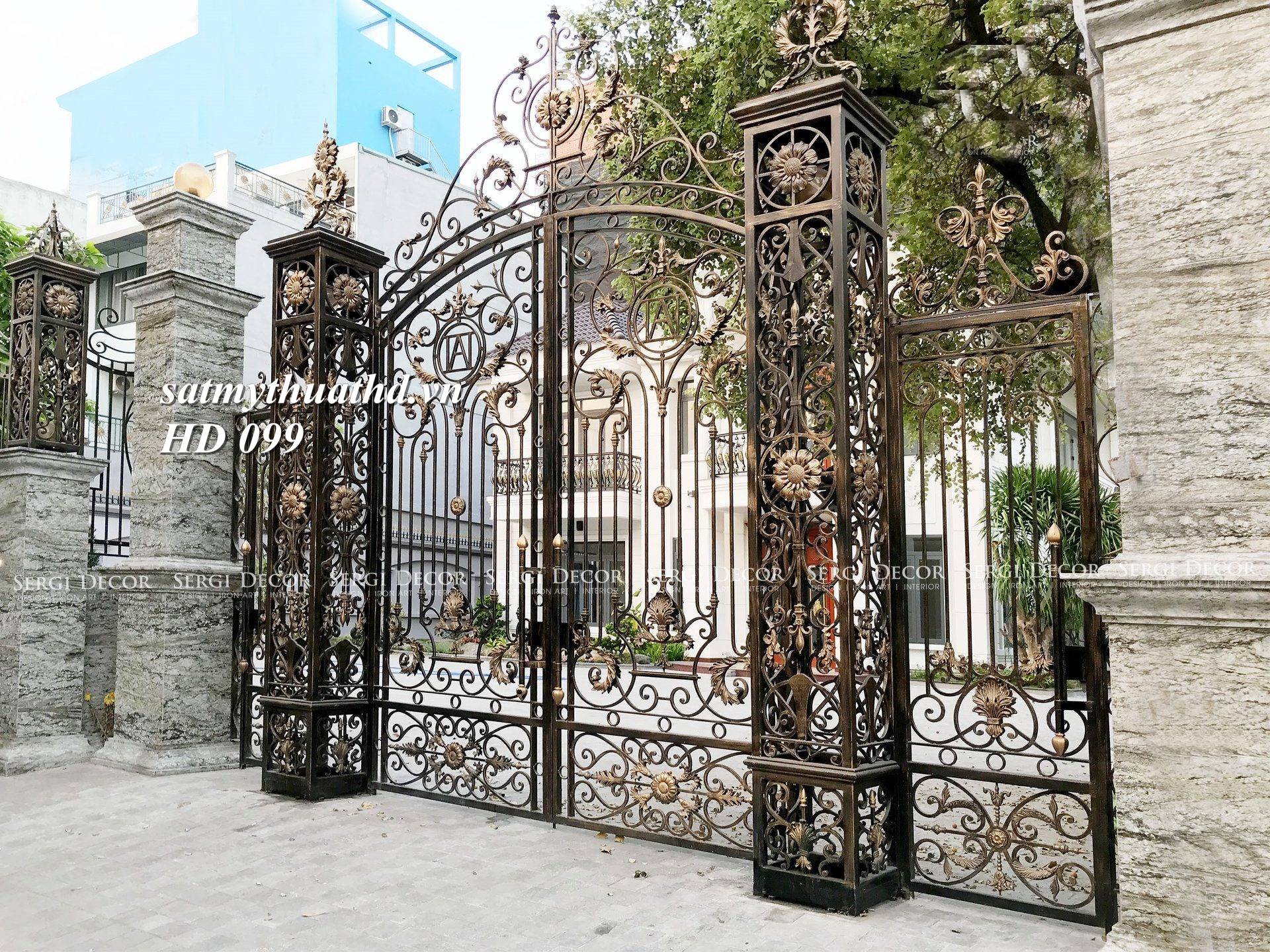 	 Sắt mỹ thuật hệ thống Nhà hàng Khách sạn Song Trang, Long Thành, Đồng Nai