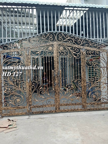 Cửa Cổng Mỹ Thuật HD 127