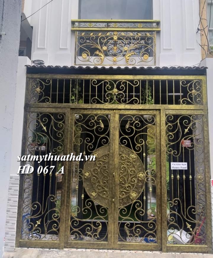 Cửa Cổng  Mỹ Thuật HD 067 A