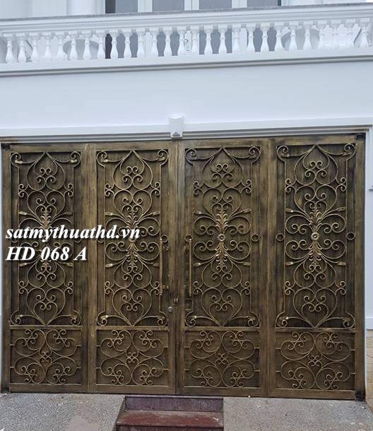 Cửa Cổng  Mỹ Thuật HD 068 A