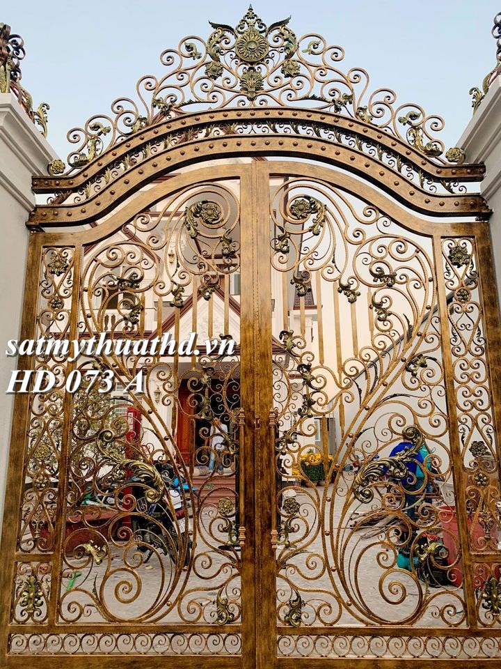 Cửa Cổng  Mỹ Thuật HD 073 A