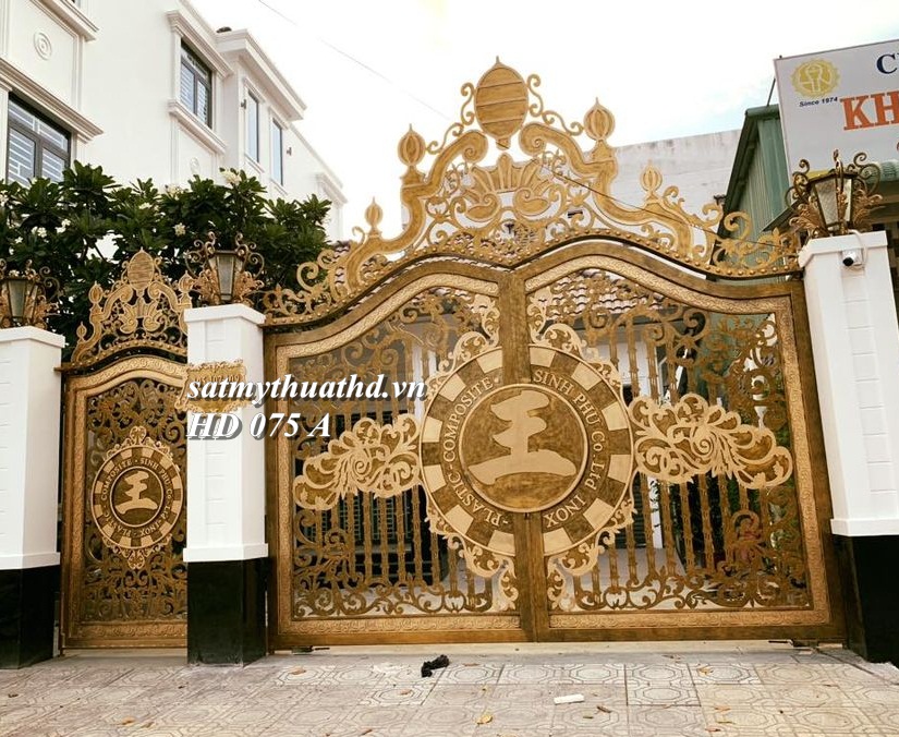 Cửa Cổng  Mỹ Thuật HD 075 A