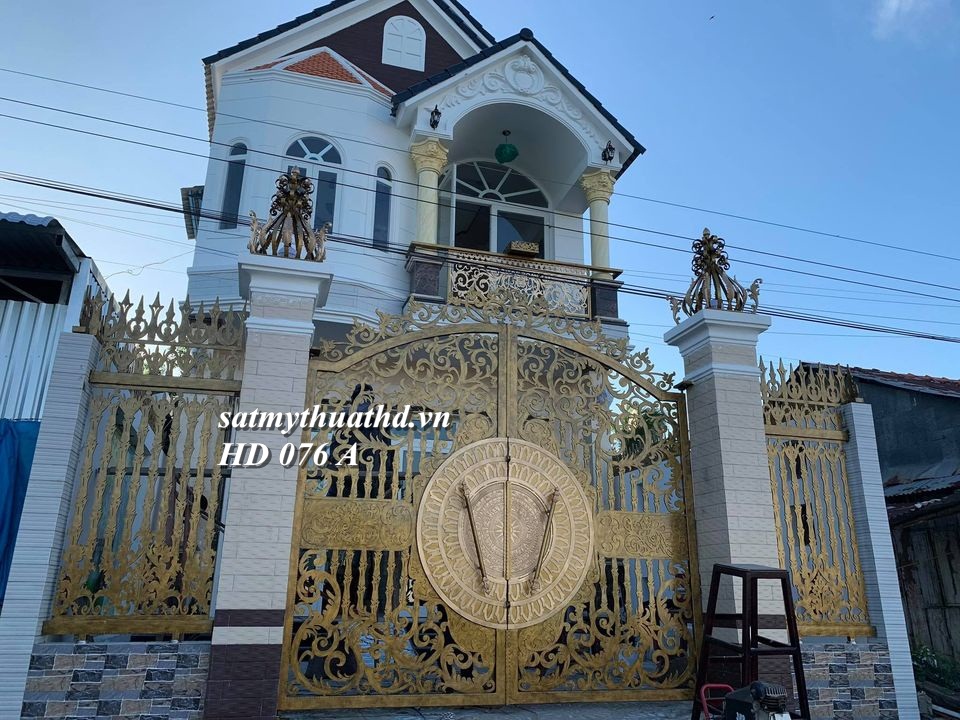 Cửa Cổng  Mỹ Thuật HD 076 A