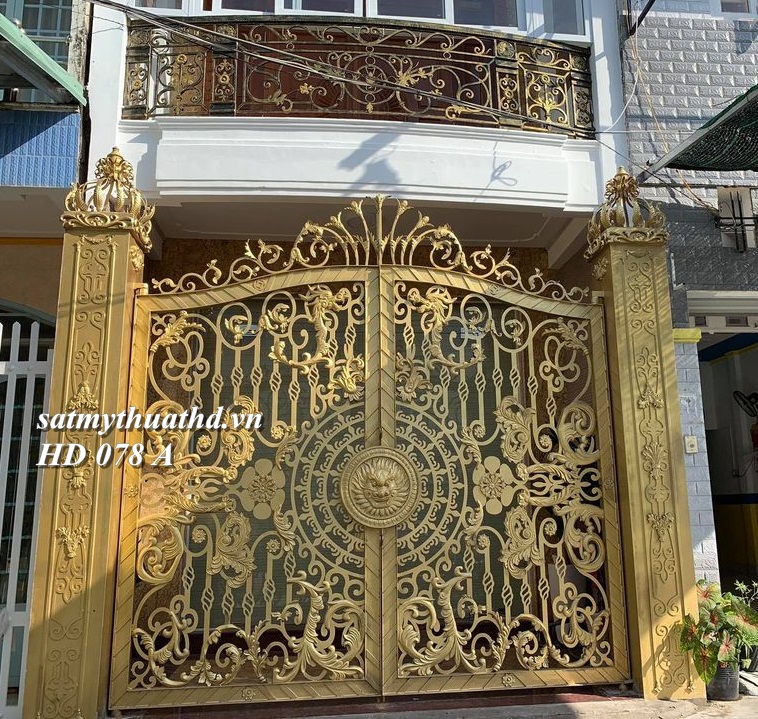 Cửa Cổng  Mỹ Thuật HD 078 A