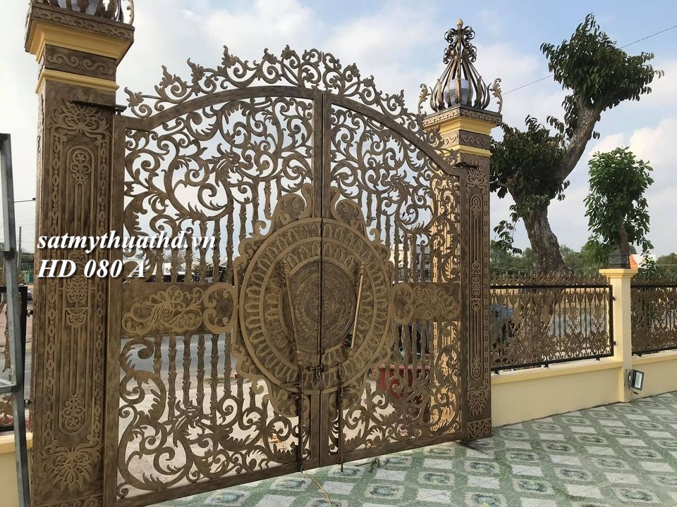Cửa Cổng  Mỹ Thuật HD 080 A