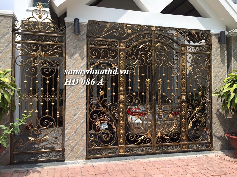 Cửa Cổng  Mỹ Thuật HD 086 A