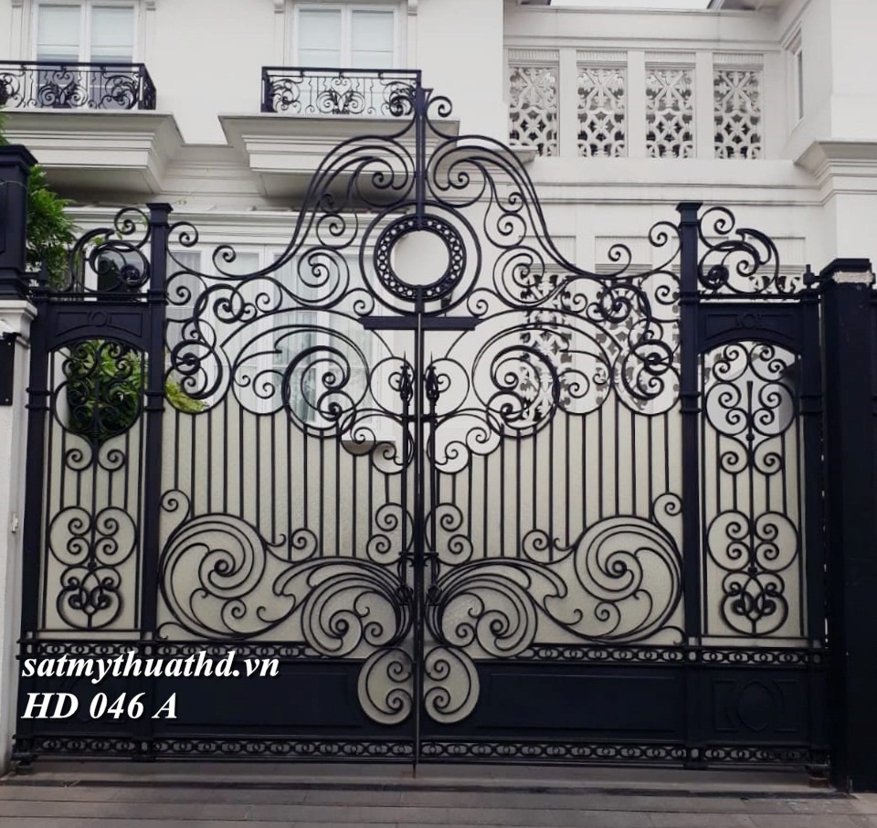 Cửa Cổng  Mỹ Thuật HD 046 A
