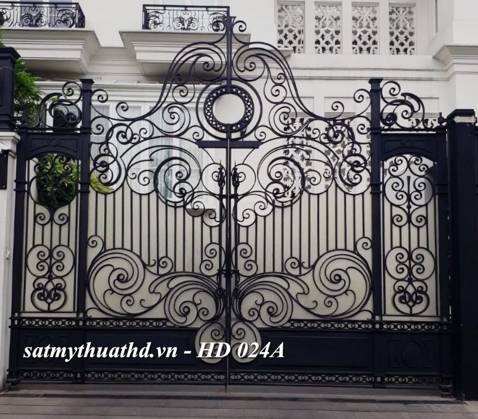 Cửa Cổng Mỹ Thuật HD 024A
