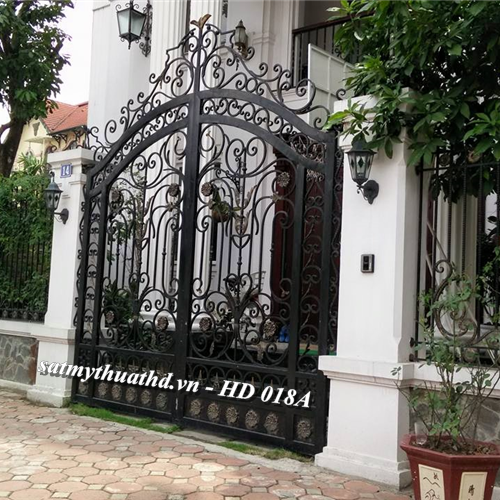Cửa Cổng Mỹ Thuật HD 018A