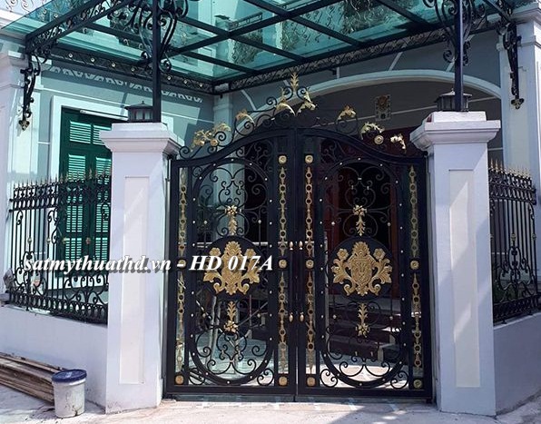 Cửa Cổng Mỹ Thuật HD 017A