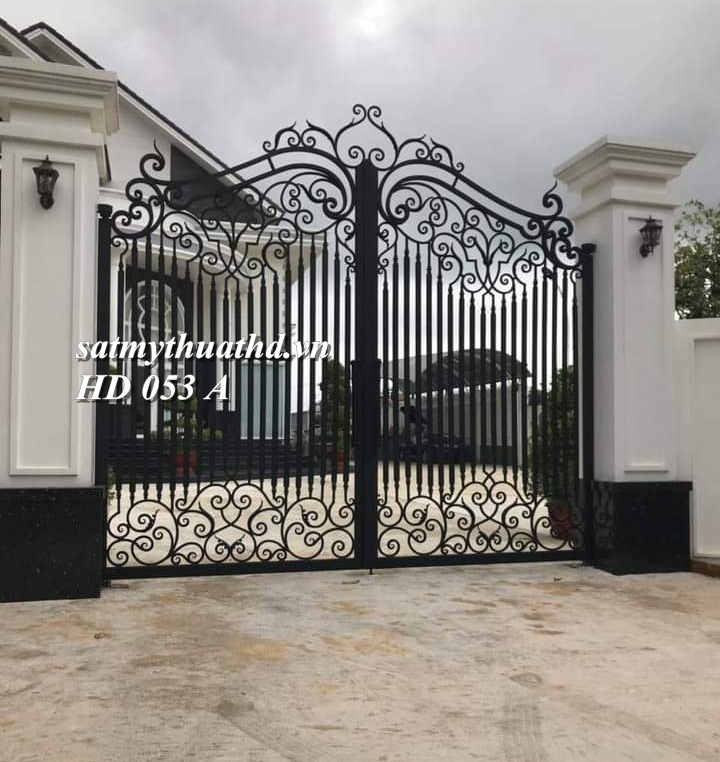 Cửa Cổng  Mỹ Thuật HD 053 A