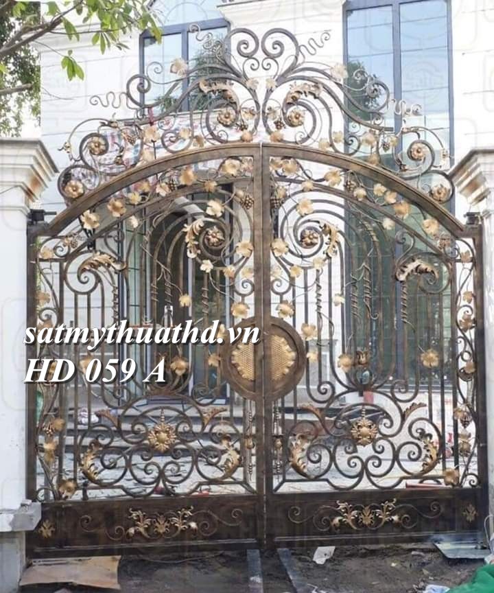 Cửa Cổng  Mỹ Thuật HD 059 A