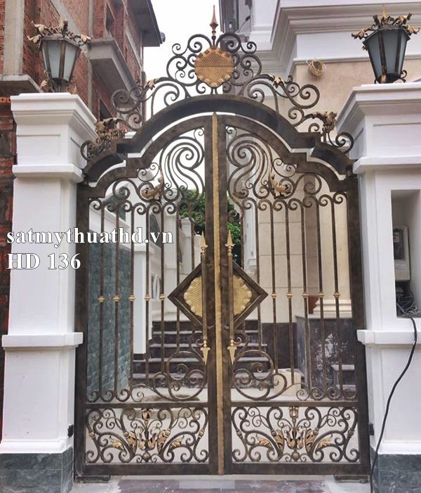 Hướng dẫn ngay nơi sản xuất cửa cổng mỹ thuật Vũng Tàu uy tín