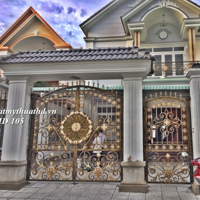 Làm cửa sắt mỹ thuật Bình Tân theo yêu cầu - Giá cả cạnh tranh