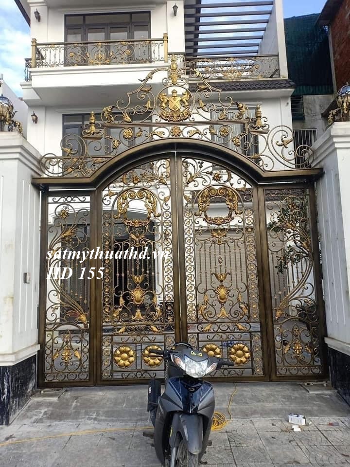 Cửa Cổng Mỹ Thuật HD 155
