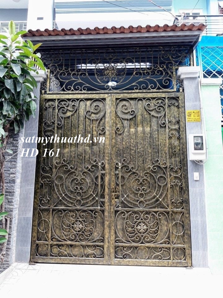 Cửa Cổng Mỹ Thuật HD 161
