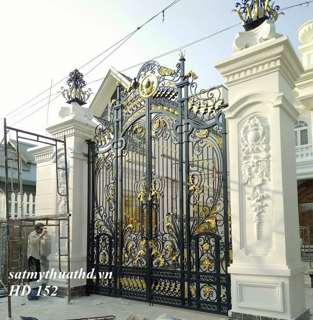 Truy tìm địa điểm thi công cổng sắt mỹ thuật giá rẻ Bình Dương