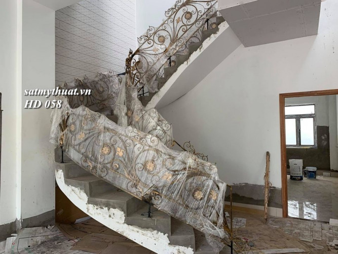 Tìm hiểu đôi nét về cầu thang sắt nghệ thuật