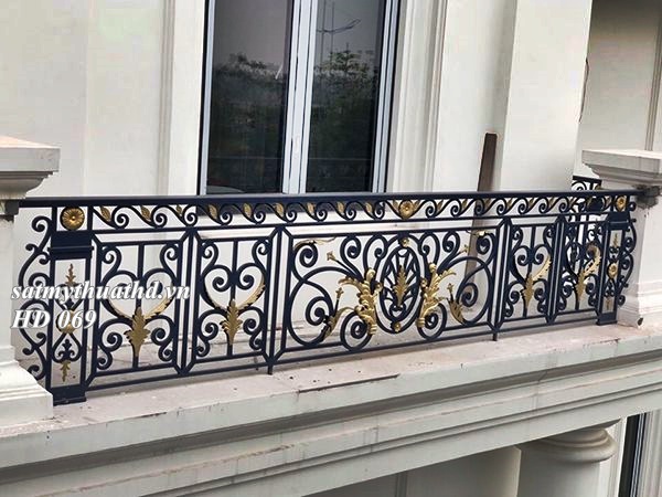 Ưu điểm vượt trội của những mẫu lan can sắt mỹ thuật