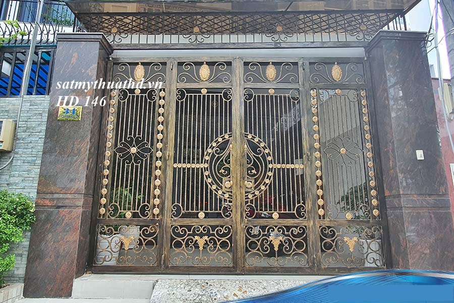 cửa cổng mỹ thuật biệt thự Đồng Nai